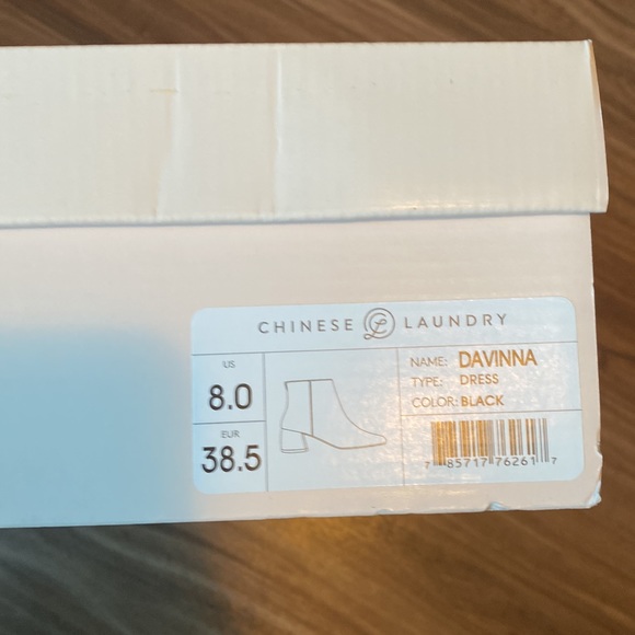 BNWTChinese Laundry  Davinna Dress Black Boots - Picture 7 of 7